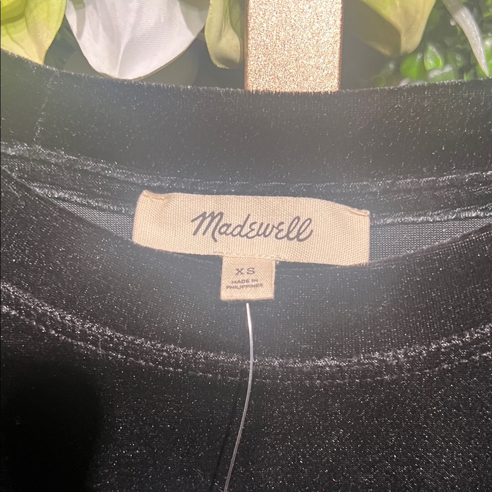 Madewell The Relaxed Tee in Velvet size XS RT: $68 - Picture 7 of 9